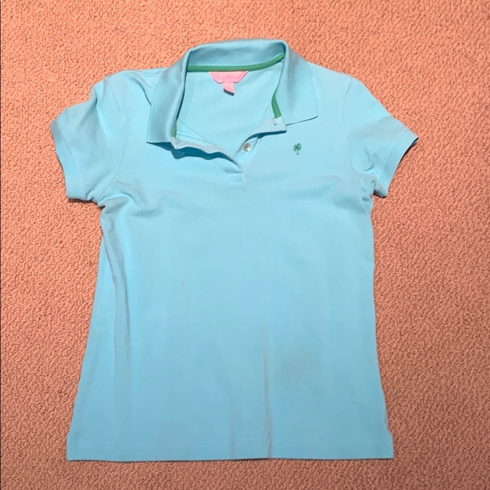 Three button polo style shirt